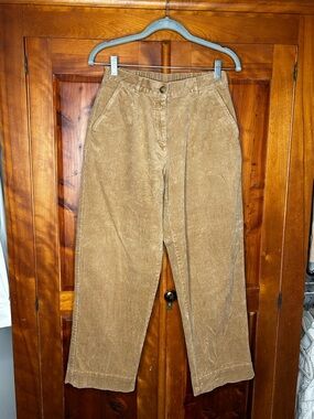 L.L. Bean Vintage Corduroy Pants Original Fit Ultra High-Rise Mom Pants 90's